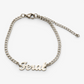 Cursive Feral Chain Bracelet