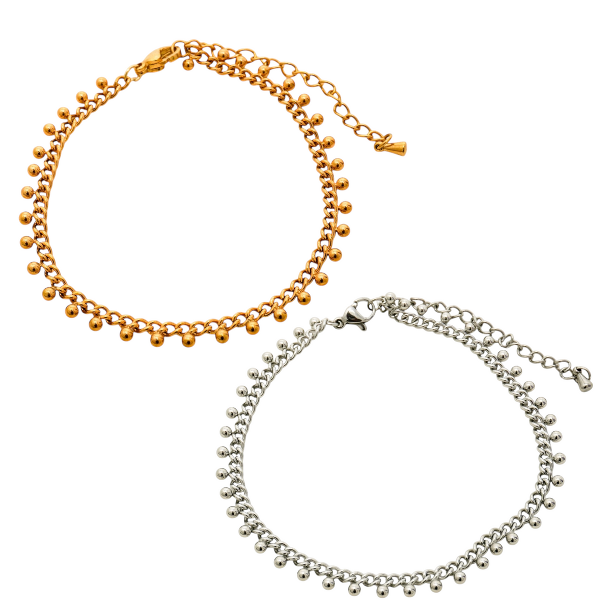 Stainless Steel Ball Bracelet