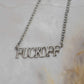 FuckOff Necklace