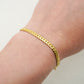Braided Flat Stainless Steel Bracelet