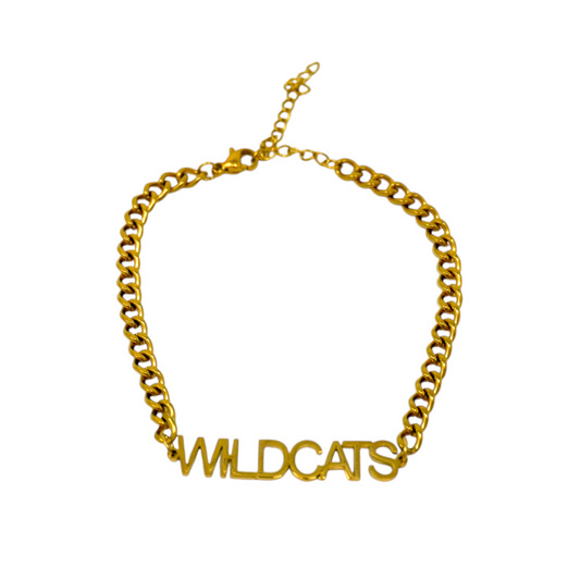 Wildcats Stainless Steel Bracelet