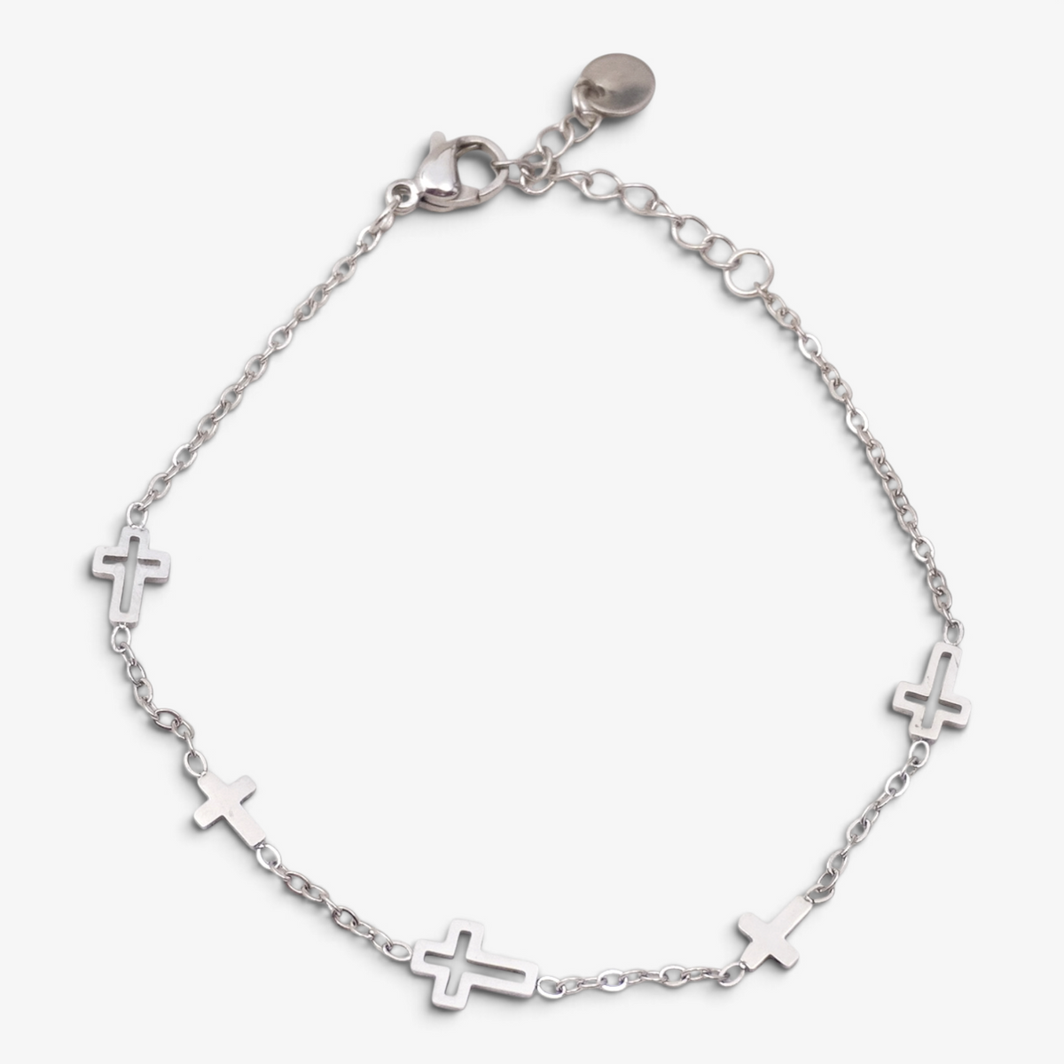 Cross Stainless Steel Bracelet