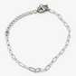 2.5mm Paperclip Stainless Steel Bracelet
