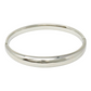 Simple Stainless Steel Bangle Bracelet