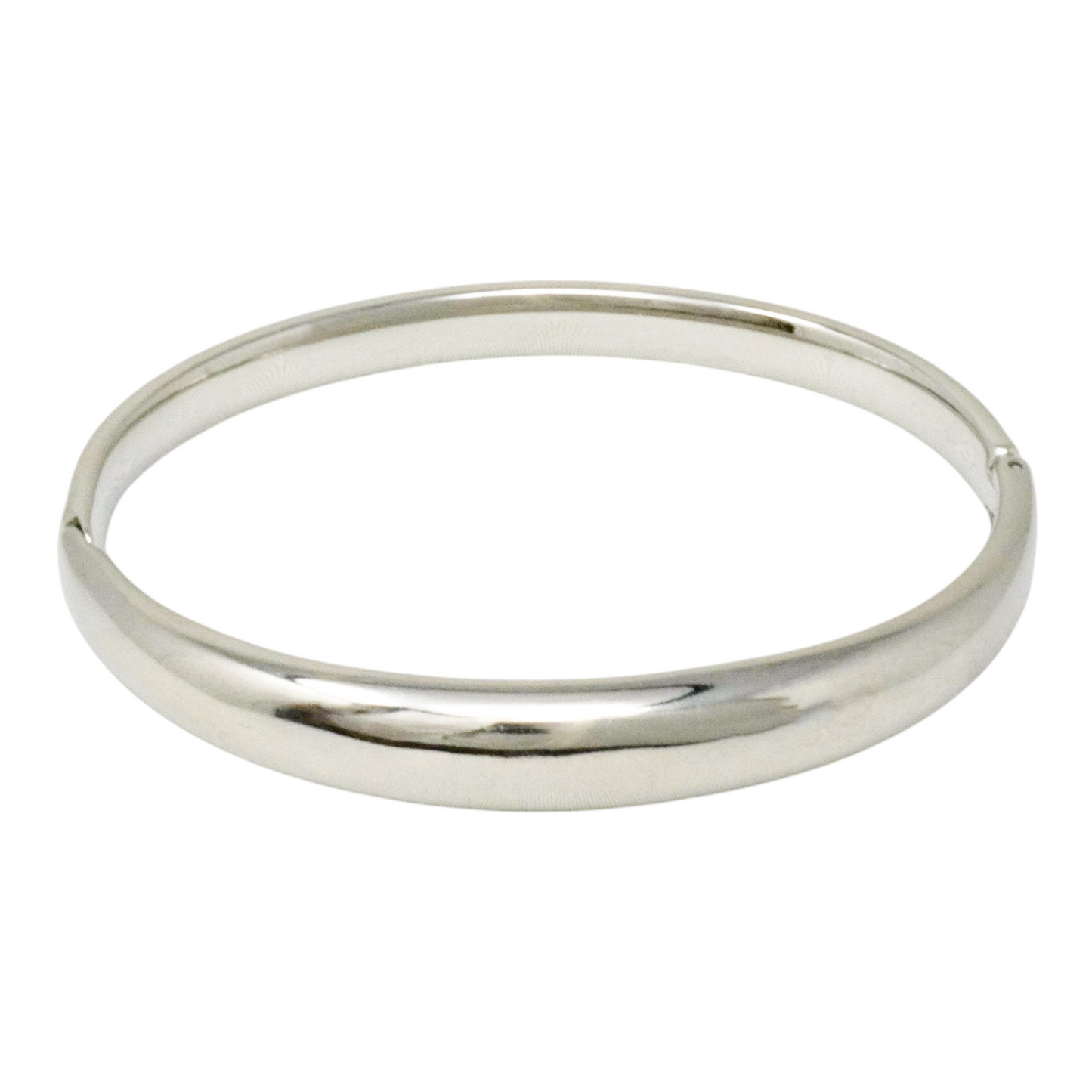 Simple Stainless Steel Bangle Bracelet