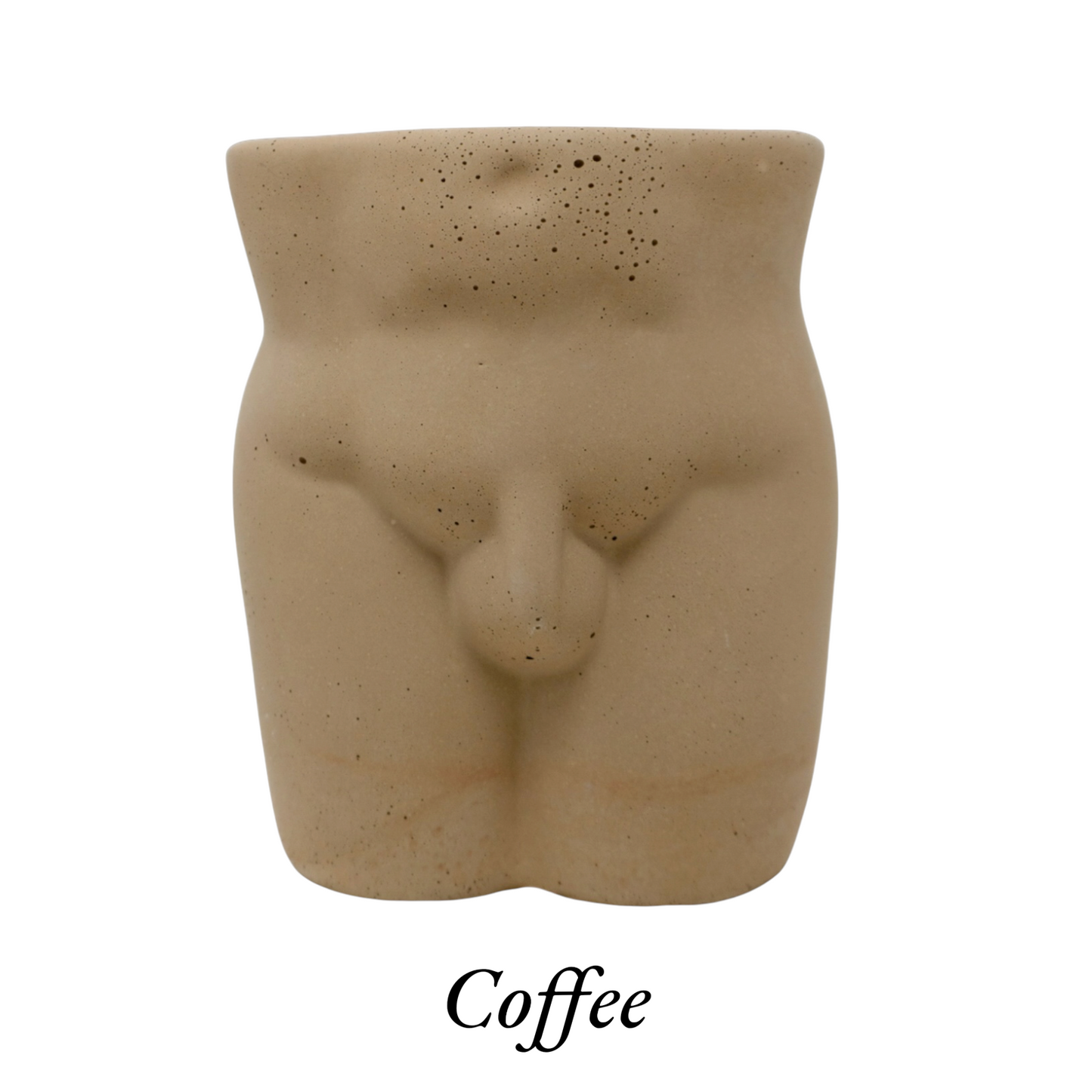 Male Body Cement Planter