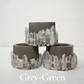 Crystal Point Cement Planter