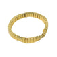 Gold Block Stretch Bracelet