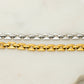 Flat Box Linked Stainless Steel Bracelet