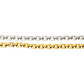 Flat Box Linked Stainless Steel Bracelet