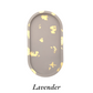 Large Gold Leaf Cement Oval Tray