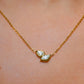 Double Cubic Stainless Steel Necklace