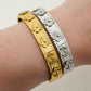 Flower Stainless Steel Bangle