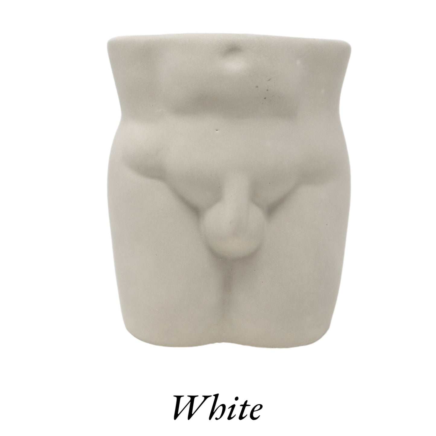 Male Body Cement Planter