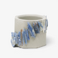 Mini Hexagonal Blue Kyanite Cement Planter