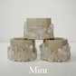 Crystal Point Cement Planter