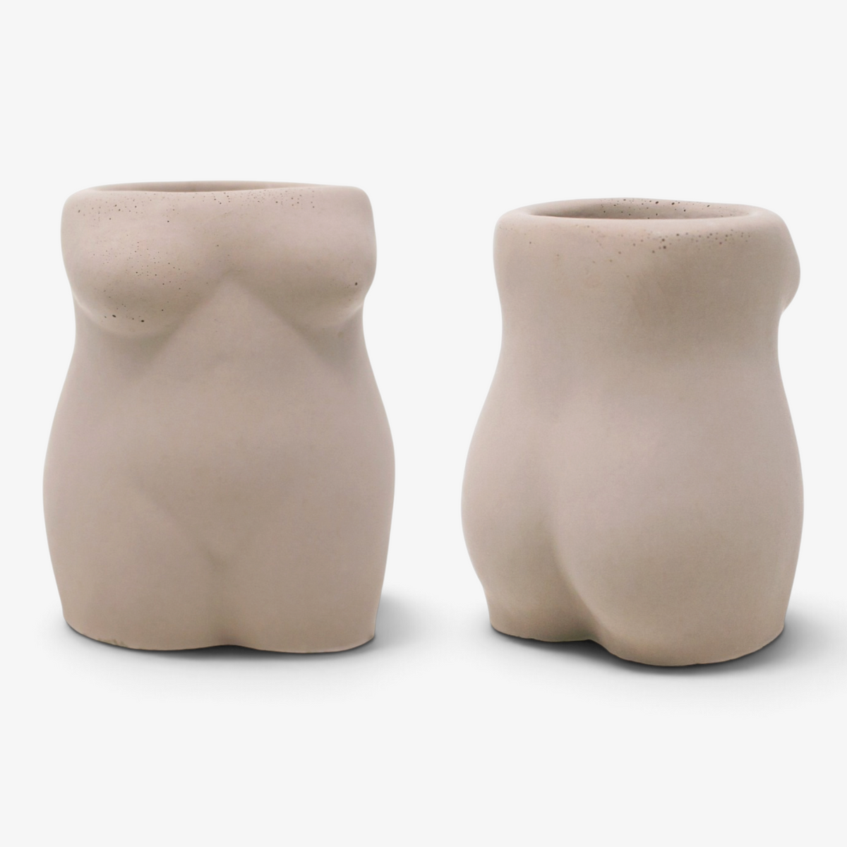 Woman Body Cement Planter