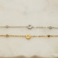 Cubic Clock Stainless Steel Bracelet