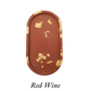 Large Gold Leaf Cement Oval Tray