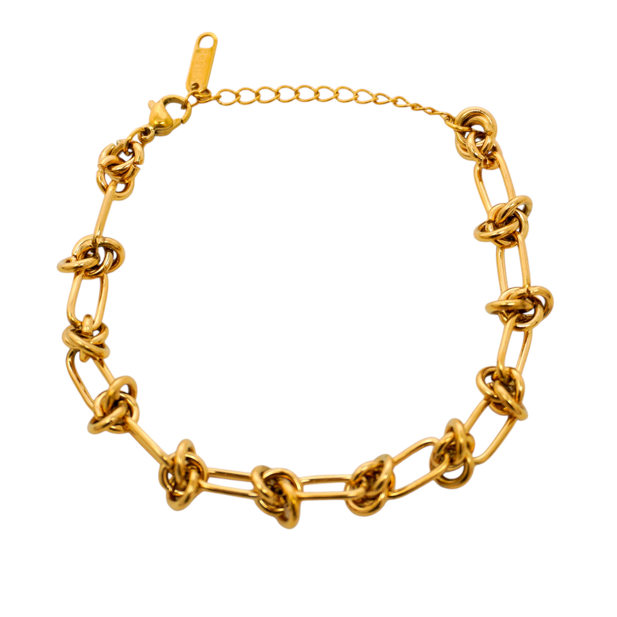 Braided Knot Stainless Steel Bracelet
