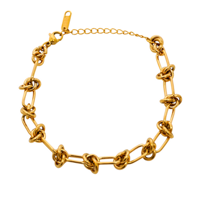 Braided Knot Stainless Steel Bracelet