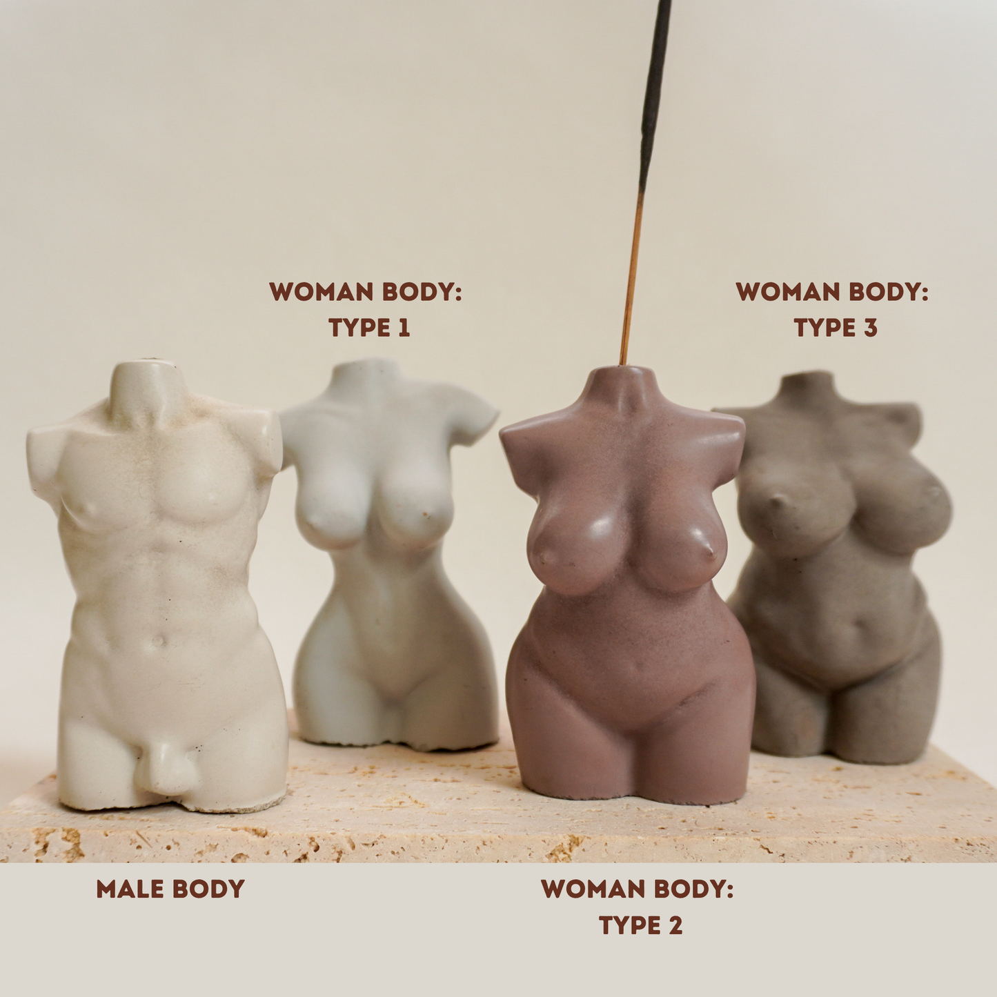 Naked Body Incense Holder