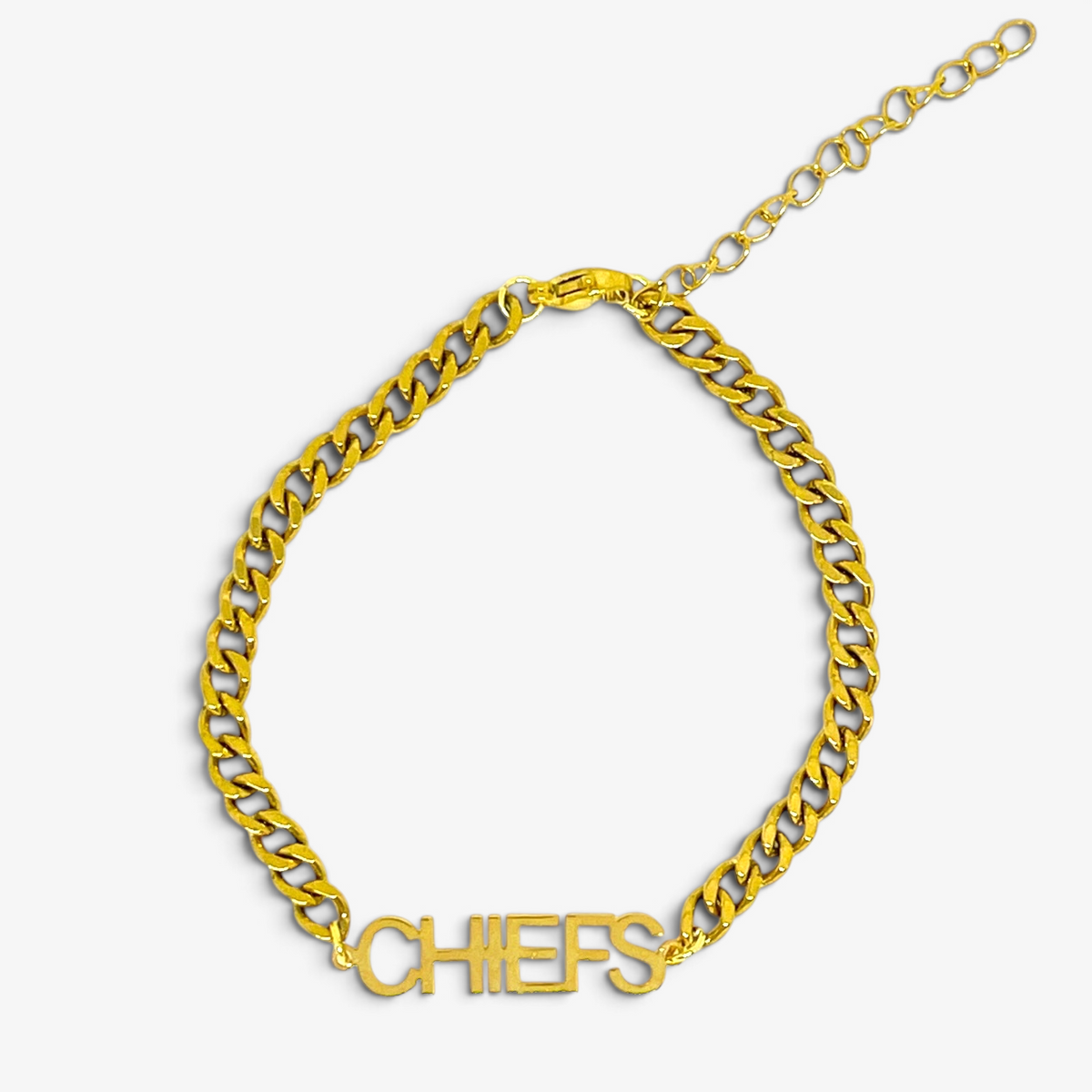Chiefs Stainless Steel Bracelet