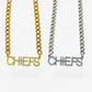 Chiefs Stainless Steel Necklace