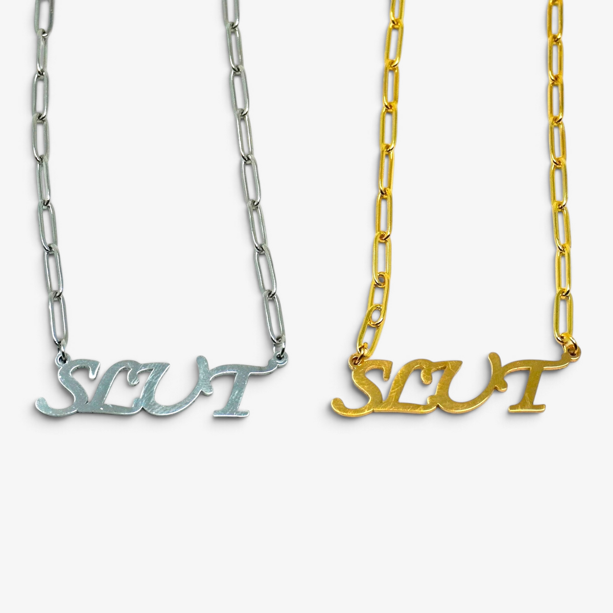 Slut Stainless Steel Necklace