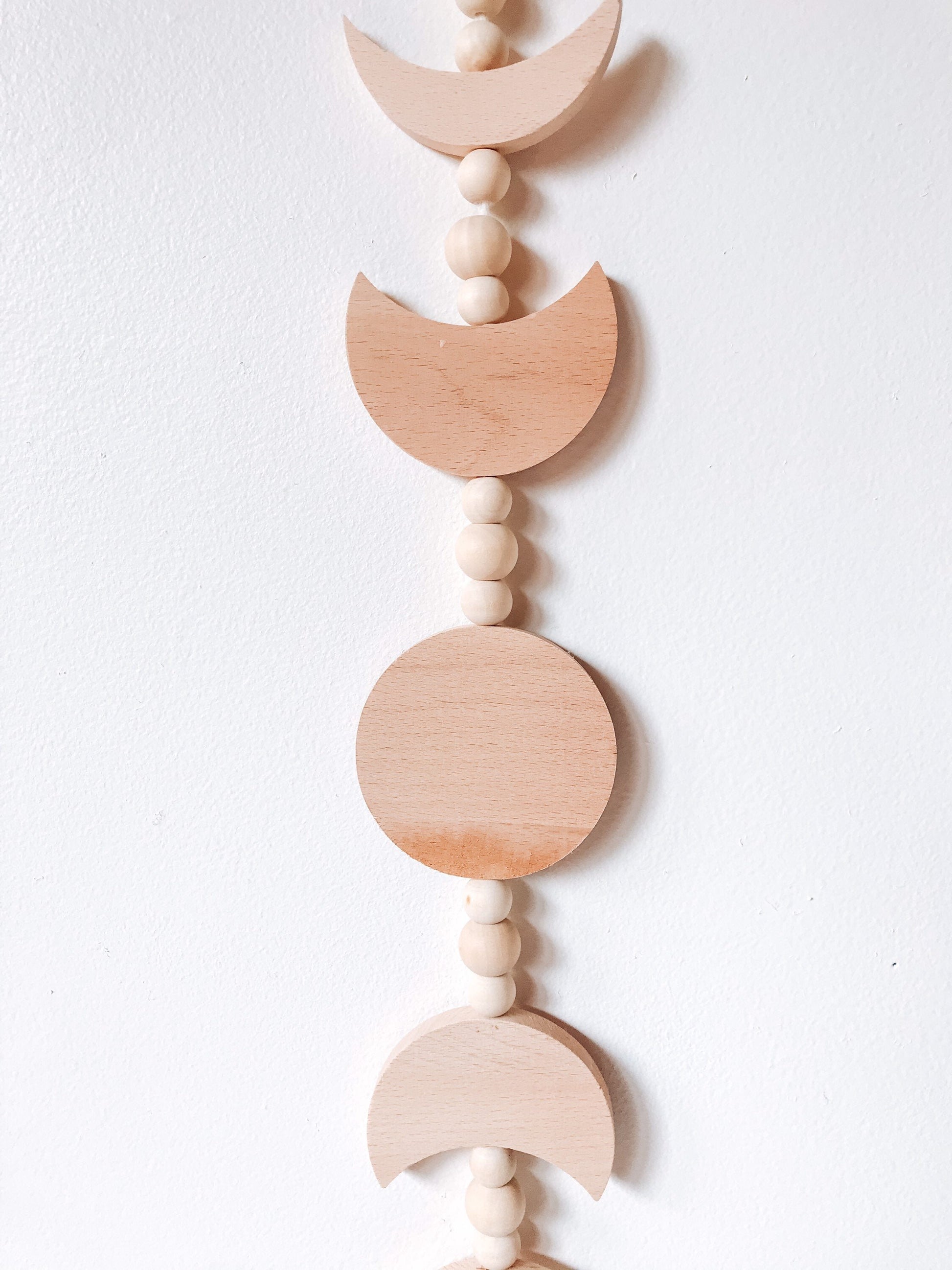 Wooden Moon Phases