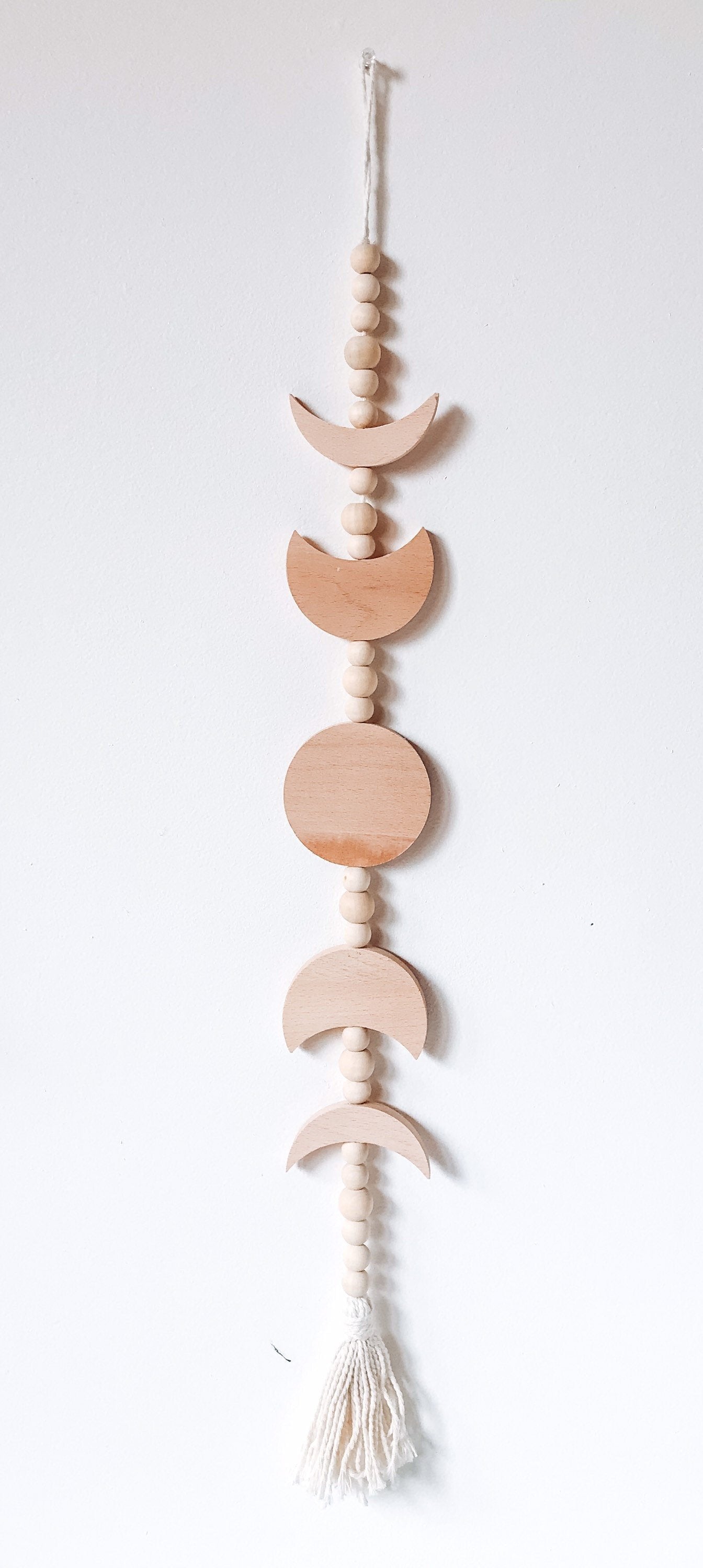 Wooden Moon Phases