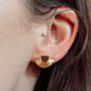 Geometric Fan Stud Earring
